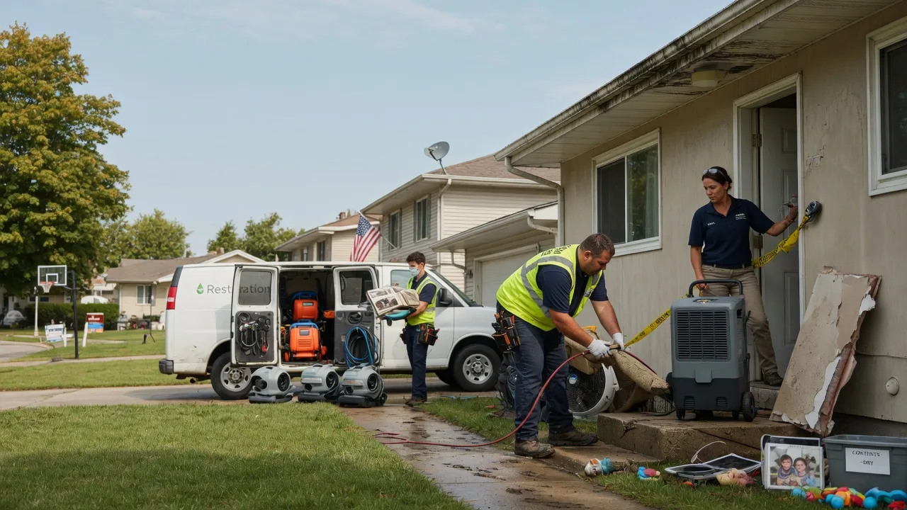 Water Damage Restoration in Green Sulphur Springs, WV near me